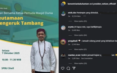 Dilaporkan Sayap Golkar, Akun Kajian 'Ustaz' Bahlil: Minta Maaf Asal Stop Rusak Alam